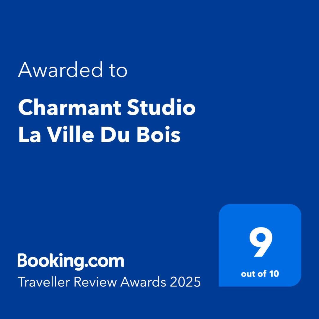 Charmant Studio La Ville Du Bois מראה חיצוני תמונה